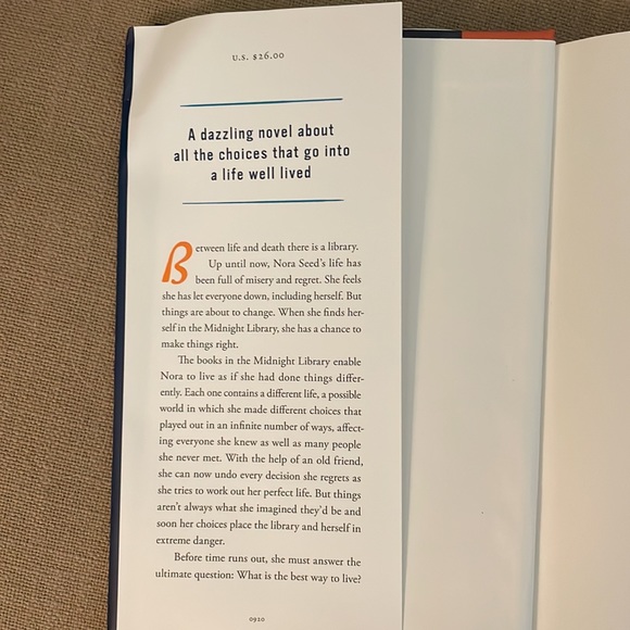 The Midnight Library Novel by Matt Haig - Picture 4 of 4